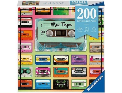 Ravensburger Verlag, Mix Tape, Ravensburger Puzzle Moment 12962 Mix Tape - 200 Teile Puzzle für Erwachsene und Kinder ab 8 Jahren