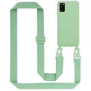 Cadorabo, Handy Kette für Samsung Galaxy A41 Silikon Schutzhülle, Cadorabo - Handy Kette für Samsung Galaxy A41 Silikon Schutzhülle, Hellgrün