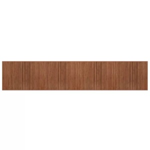 vidaXL, vidaXL Teppich Rechteckig Braun 80x400 cm Bambus, vidaXL Teppich Rechteckig Braun 80x400 cm Bambus