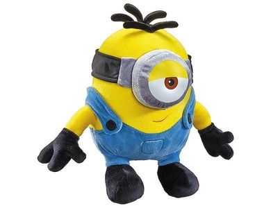 Schmidt Spiele, Minions, Stuart, 25 cm, Minions: Stuart , Kuscheltier