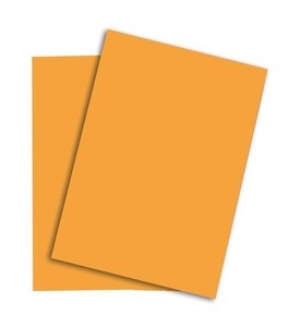 Papyrus, PAPYRUS Rainbow Papier FSC A4 88042410 mittelorange, 80g 500 Blatt