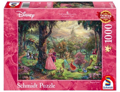Schmidt Spiele, Puzzle Thomas Kinkade: Disney Dornröschen, Schmidt 59474 - Thomas Kinkade, Disney Dornröschen, Puzzle