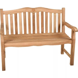 mutoni, Gartenbank Romang Teak Natur 120 Unisex Braun ONE SIZE, 