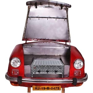 mutoni living, Grill Carbecue rot 168x95x104, Grill Carbecue rot 168x95x104