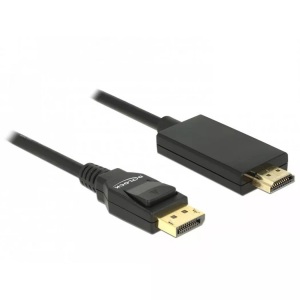 Delock, DeLock DisplayPort - HDMI Kabel, 5m, passiv, Delock Kabel DisplayPort - HDMI, 5 m