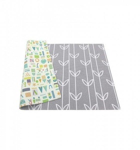 Baby Care, BABY CARE Spielmatte medium Sea Petals Grey 140x140 cm, BabyCare Spielmatte »Sea Petals Grey, 140 x 140 cm«
