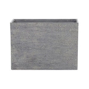 Beliani, Grosser Blumentopf aus Steingemisch Modern EDESSA Grosser Blumentopf aus Steingemisch Modern EDESSA, 