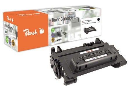 Peach, Peach Tonermodul schwarz kompatibel zu HP No. 90A, CE390A, Peach HP 90 A Toner bk ersetzt HP No. 90A, CE390A für z.B. HP LaserJet Enterprise 600 M 601 dn, HP LaserJet Enterprise 600 M 601 m