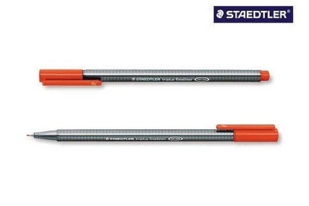 Staedtler, Staedtler Fineliner Triplus 334 0.3 mm, Staedtler triplus 334, Fineliner, 0,3mm, rot, 334-2