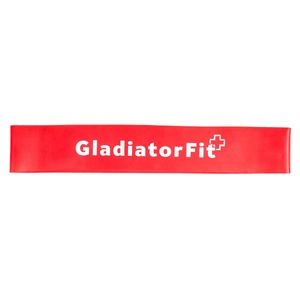 Gladiatorfit, GladiatorFit Mini Widerstandsband 'Loops' aus Latex : Rot Fitnessband, GladiatorFit - Mini Band 