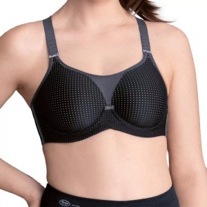 Anita, Performance Wirex - Sport Bh Damen Schwarz E/90, Anita - Performance WireX - Sport BH, für Damen, Schwarz, Größe 90E