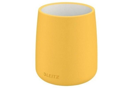 Leitz, LEITZ Stifteköcher Cosy 5329-00-19 gelb 92x92x138mm, LEITZ Stifteköcher Cosy 5329-00-19 gelb 92x92x138mm