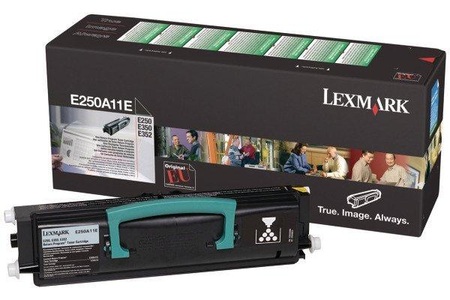 Lexmark, Toner Schwarz 0E250A11E, Lexmark Toner, schwarz, Prebate, E250A11E, (3'500 Seiten)
