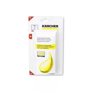 Kärcher, Kärcher Fensterreiniger-Konzentrat - 4x20ml Zubehör, Kärcher Fensterreiniger-Konzentrat - 4x20ml Zubehör