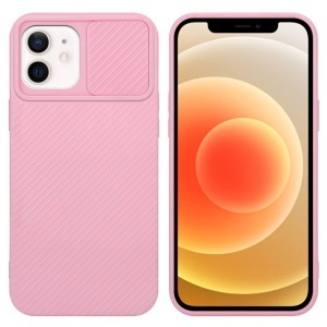 Cadorabo, Hülle für Apple iPhone 12 mit Kameraschutz, Cadorabo - Hülle für Apple iPhone 12 mit Kameraschutz, Rosa