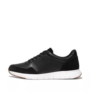 Fitflop, Fitflop Keilsneaker »F-Mode«, an der Spitze hochgezogene Laufsohle, 