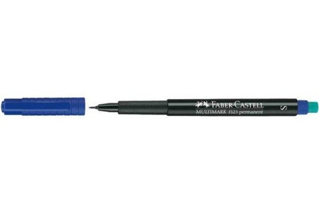 Faber-Castell, FABER-CASTELL OHP MULTIMARK S 152351 blau perm., Faber-Castell OHP MULTIMARK, S, blau, permanent, 152351