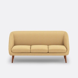 LA REDOUTE INTERIEURS, Sofa Séméon Sofa Séméon, La Redoute Intérieurs - Sofa Séméon, 3P, Gelb