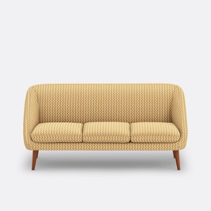 LA REDOUTE INTERIEURS, Sofa Séméon Sofa Séméon, La Redoute Intérieurs - Sofa Séméon, 3P, Gelb