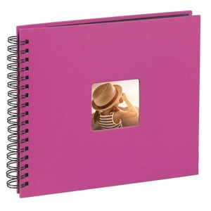 undefined, Hama 00010608 Foto Album u. Sichtbuch, Hama Spiralalbum Fine Art, 360 x 320mm, pink, 10608, (25 Blatt)