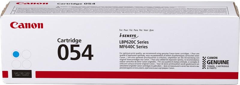 Canon, Canon Toner 054 Cyan, Druckleistung, CANON CANON 54 Tonerkassette Cyan passend für: Color imageCLASS MF 640 Series;i-SENSYS LBP-620 Series;i-SENSYS LBP-621 Cw;i-SENSYS LBP-623 Cdw;i-SENSYS LBP-640 C;i-SENSYS LBP-640 Series;i-SENSYS MF 640 C;i-SENSYS MF 640 Series;i-SENSYS MF 641 Cn;i-S