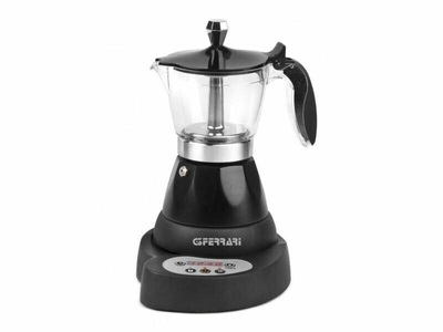 Ferrari, Espressokanne, Ferrari, »Kaffeemaschine G10045 Schwarz, 3 Tassen«, G3Ferrarri Filterkaffeemaschine Risveglio mit Timer 3 Tassen Schwarz