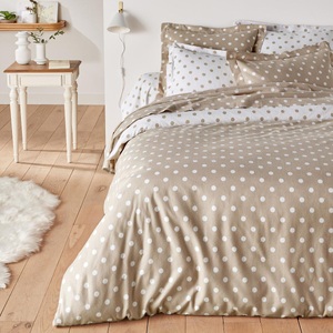 LA REDOUTE INTERIEURS, Bettbezug CLARISSE, Flanell