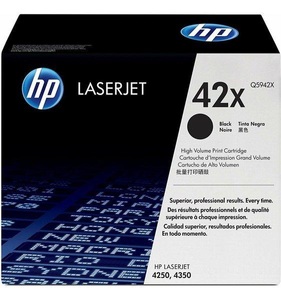 Hp, HP schwarz Toner, HP HP 42X Toner schwarz, 20.000 Seiten passend für: LaserJet 4240;LaserJet 4240N;LaserJet 4250;LaserJet 4250 Series;LaserJet 4250DTN;LaserJet 4250Dtnsl;LaserJet 4250N;LaserJet 4250TN;LaserJet 4350;LaserJet 4350 Series;LaserJet 4350DTN;LaserJet 4350D