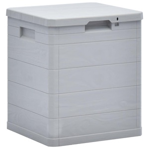 Diverse Hardware, Garten-Aufbewahrungsbox 90 L Hellgrau, vidaXL Garten-Aufbewahrungsbox 90 L Hellgrau