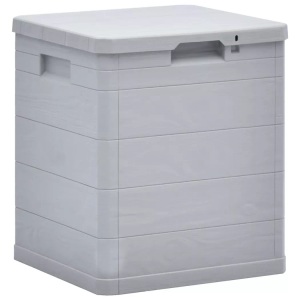 Diverse Hardware, Garten-Aufbewahrungsbox 90 L Hellgrau, vidaXL Garten-Aufbewahrungsbox 90 L Hellgrau