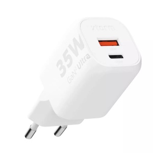 Xtorm, Xtorm GAN Charger XE035 2-port Weiss, Xtorm GAN Charger XE035 2-port