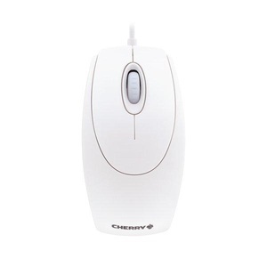 Cherry, CHERRY Wheelmouse Optical USB-Maus Optisch Weiß, CHERRY Wheelmouse Optical Maus USB Optisch Weiß 3 Tasten 1000 dpi