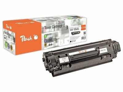 Peach, Peach Tonermodul schwarz kompatibel zu Canon CRG-725 bk, Peach HP 725 Toner bk ersetzt Canon CRG-725, 3484B002 für z.B. Canon ISensys LBP -6000, Canon ISensys LBP -6000 b, Canon ISensys LBP -6020
