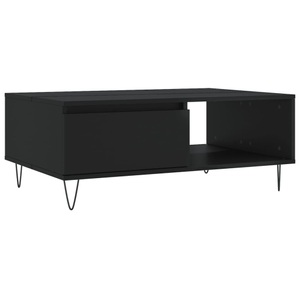 vidaXL, vidaXL Couchtisch Schwarz 90x60x35 cm Holzwerkstoff
