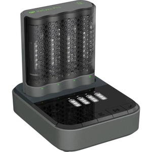 GP Batteries, GP Batteries GPP4D46/210HCB-2B4 Rundzellen-Ladegerät inkl. Akkus NiMH Micro (AAA), Mignon (AA), GP Batteries Docking Station mit 4x LCD passen mit 135P461U210AAHCBC4