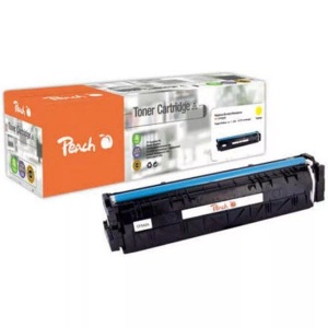 Peach, Peach Tonermodul gelb kompatibel zu HP No. 203A, CF542A, Peach HP 203 AY Toner ye ersetzt HP No. 203A Y, CF542A für z.B. HP Color LaserJet Pro MFP M 280 nw, HP Color LaserJet Pro MFP M 281 fdw