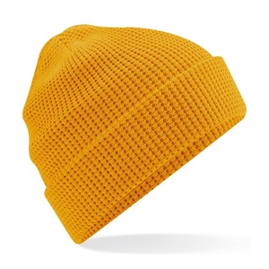 Beechfield, Mütze Mit Bündchen Herren Senfgelb ONE SIZE, Beechfield - Mütze Mit Bündchen, für Herren, Senfgelb, One Size