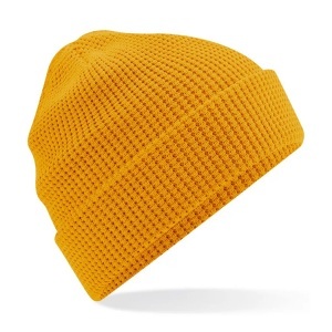 Beechfield, Mütze Mit Bündchen Herren Senfgelb ONE SIZE, Beechfield - Mütze Mit Bündchen, für Herren, Senfgelb, One Size