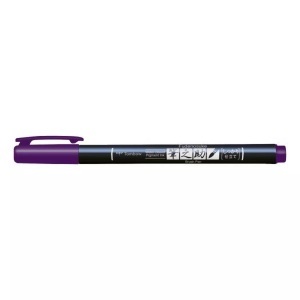 Tombow, TOMBOW Kalligraphie Stift Hard WS-BH18 Fudenosuke, lila, Tombow Kalligraphie Stift Hard, Fudenosuke, lila, WS-BH18