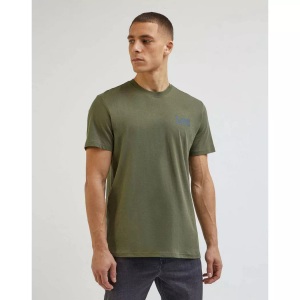 LEE, T-shirts Medium Wobbly Tee Unisex Grün S, Lee - T-Shirts Medium Wobbly Tee, für Herren, Grün, Größe S