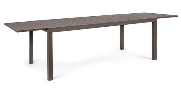 mutoni lifestyle, Garten Ausziehtisch Hilde 200-300x100 coffee, Garten Ausziehtisch Hilde 200-300x100 coffee