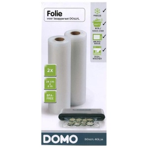 Domo, Folienrolle für Domo-Vakuumiergerät, Domo, Zubehör Haushaltselektro Kleingeräte, Domo DO327L-ROL28 Zubehör Haushaltselektro Kleingeräte, Produkte & Wohnen