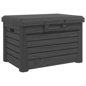 vidaXL, vidaXL Outdoor-Kissenbox Anthrazit 73x50,5x46,5 cm Polypropylen, vidaXL Outdoor-Kissenbox Anthrazit 73x50,5x46,5 cm Polypropylen