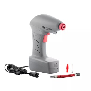 InnovaGoods, InnovaGoods - Tragbarer Luftkompressor mit LED Airpro+, InnovaGoods - Kompressor an 12V-Steckdose Airpro, One Size, Taubengrau