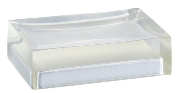 Diaqua, diaqua Seifenschale Rainbow silber, 