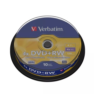 Verbatim, DVD+RW 4,7 GB, DVD-Rohlinge, DVD+RW 4,7 GB, DVD-Rohlinge