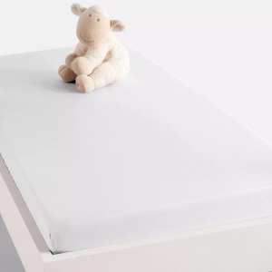 LA REDOUTE INTERIEURS, Fixleintuch Scenario für Kinder, uni, Polybaumwolle