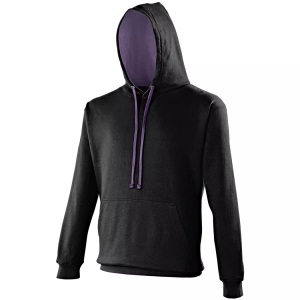 Awdis, Kapuzenpullover Damen Schwarz XS, AWDis - Kapuzenpullover, für Damen, Schwarz, Größe XS