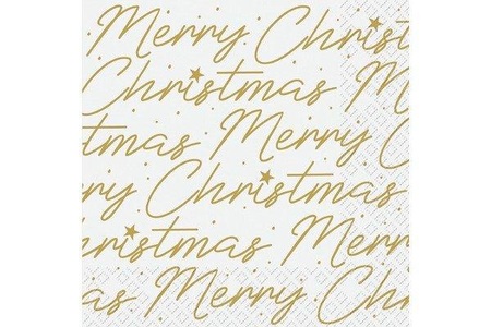 Stewo, Stewo - Papierserviette XM_PAPER - Papier - mint/weiss - 25/25 cm, STEWO Servietten Maestro 25x25cm 2573587380 gold 20 Stück