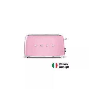 SMEG, SMEG 50's Retro Style Langschlitztoaster 2 Scheiben pink, SMEG 50's Retro Style Langschlitztoaster 2 Scheiben pink